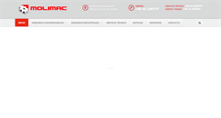 Desktop Screenshot of molimac.cl