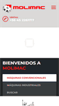 Mobile Screenshot of molimac.cl